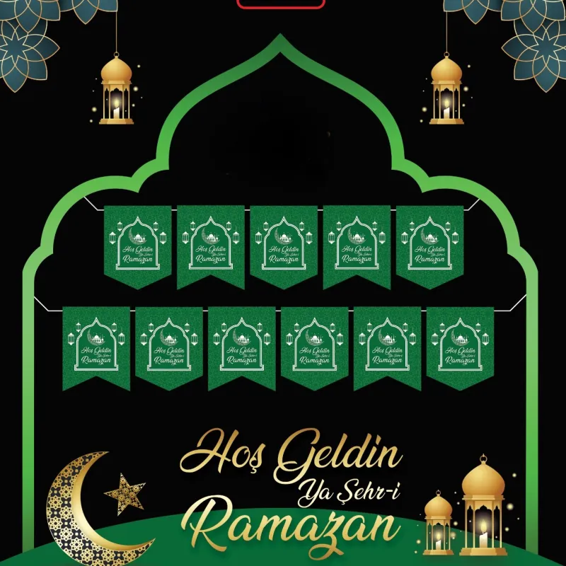 RAMAZAN BANNER YEŞİL