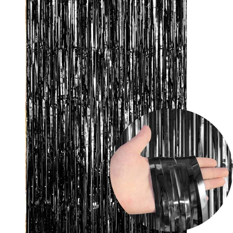 ARKA FON PERDE SİYAH