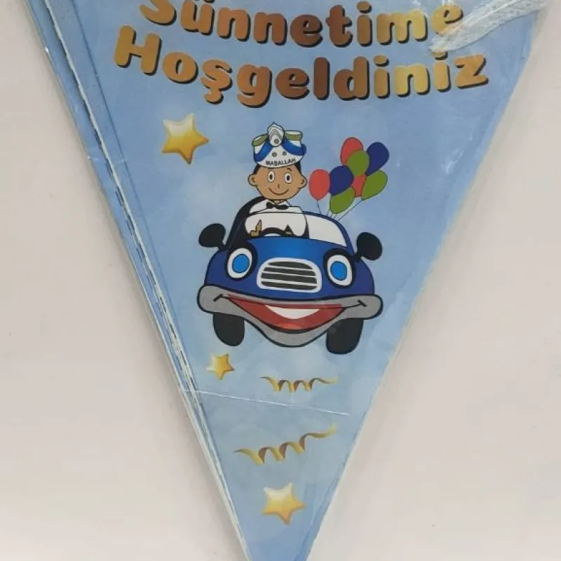 ÜÇGEN FLAMA SÜNNETİME HOŞGELDİNİZ 
