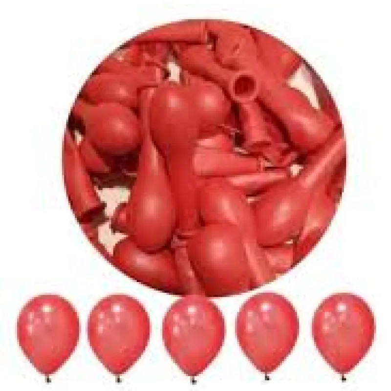 BALON LATEKS 5İNÇ 100LÜ PAKET KIRMIZI
